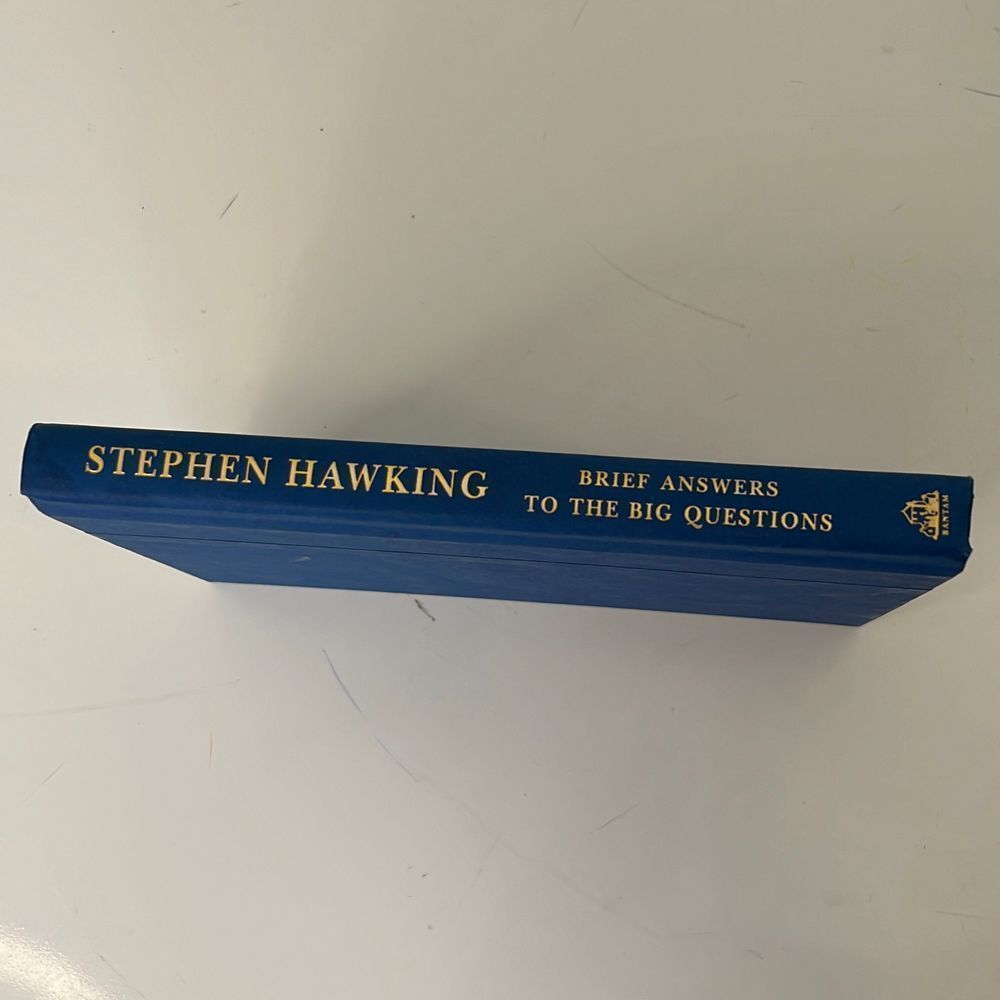 Stephen Hawking Brief Answers To Big Questions hardback book